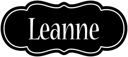 Leanne welcome logo