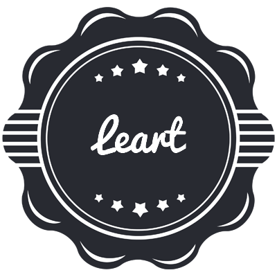 Leart badge logo