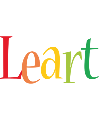 Leart birthday logo