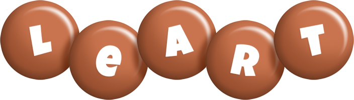 Leart candy-brown logo