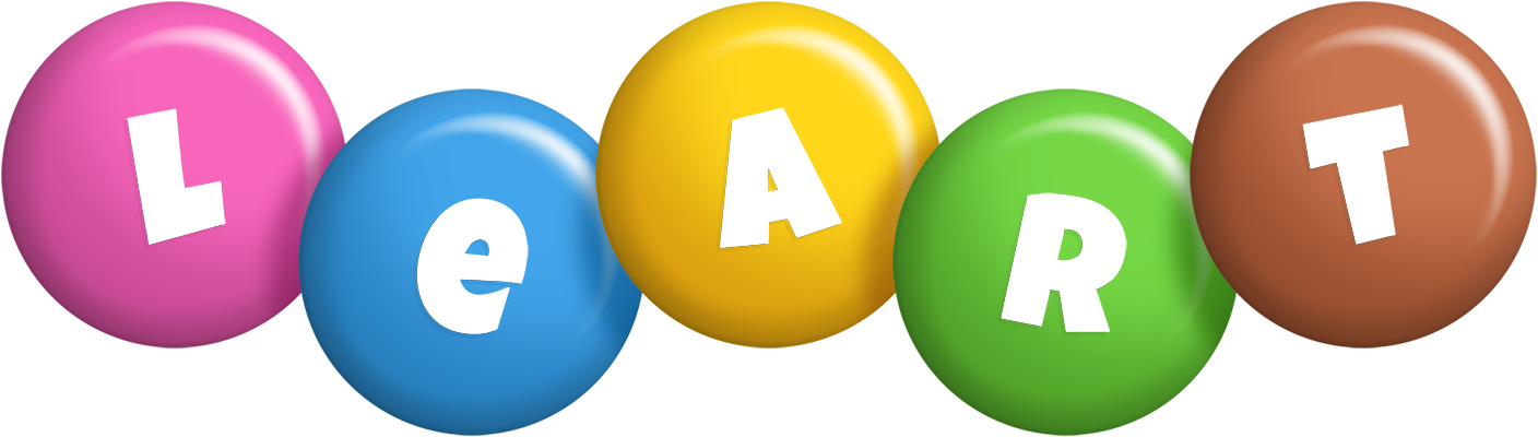Leart candy logo