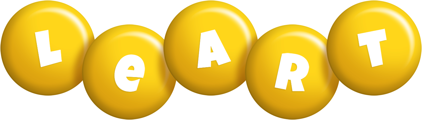Leart candy-yellow logo