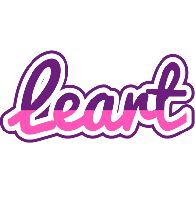 Leart cheerful logo