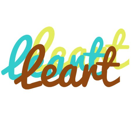 Leart cupcake logo