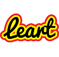 Leart flaming logo