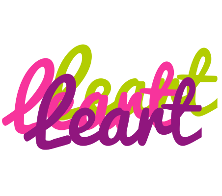 Leart flowers logo