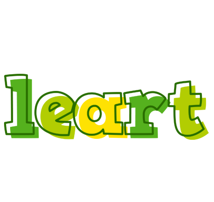Leart juice logo