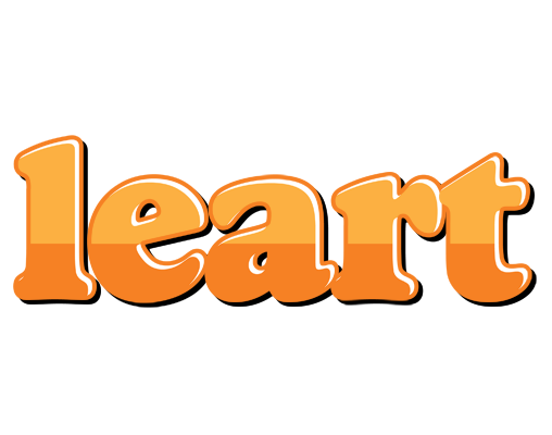 Leart orange logo