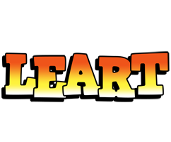 Leart sunset logo