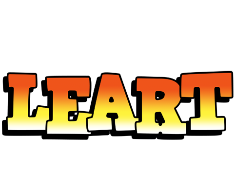 Leart sunset logo