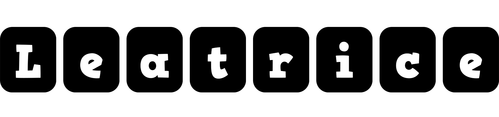 Leatrice box logo