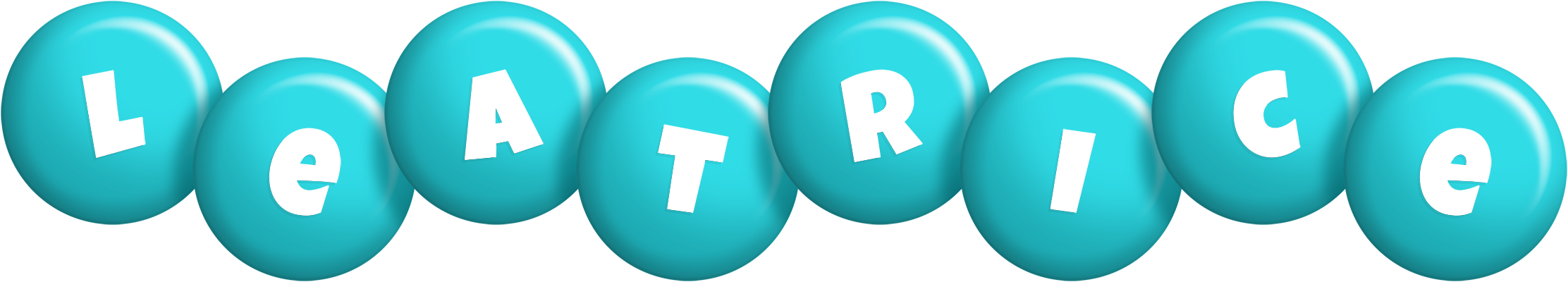 Leatrice candy-azur logo