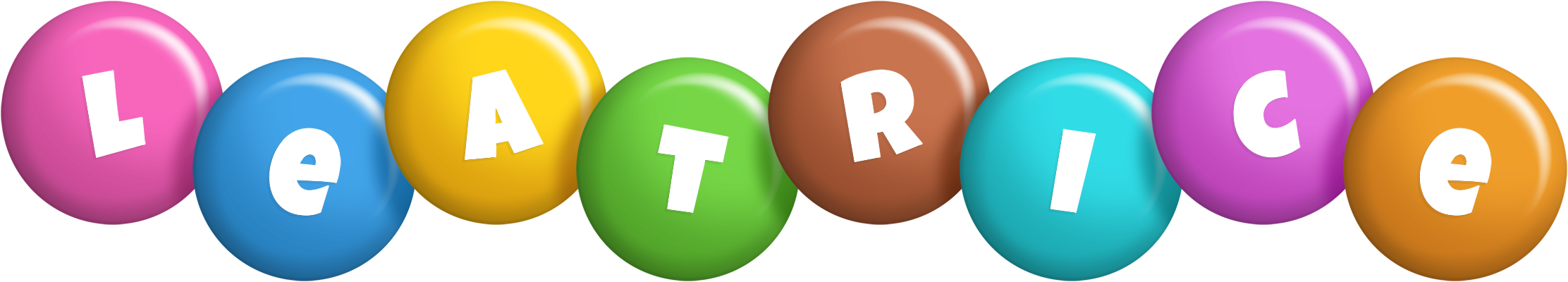 Leatrice candy logo