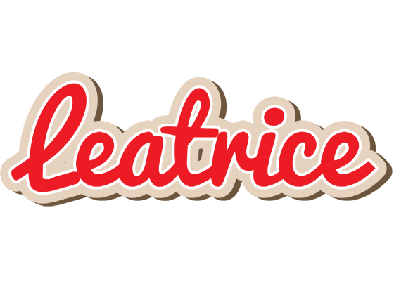Leatrice chocolate logo