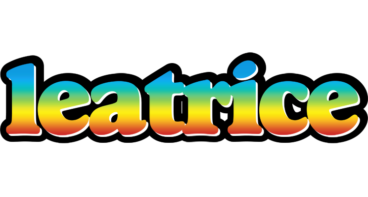 Leatrice color logo