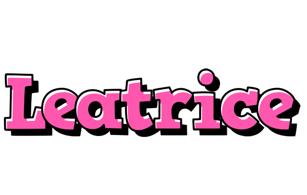 Leatrice girlish logo