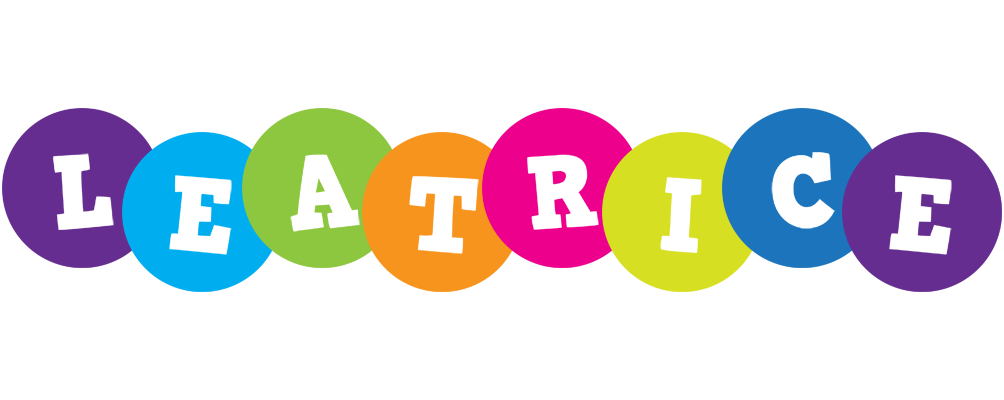 Leatrice happy logo