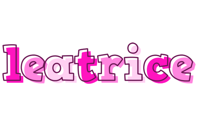 Leatrice hello logo