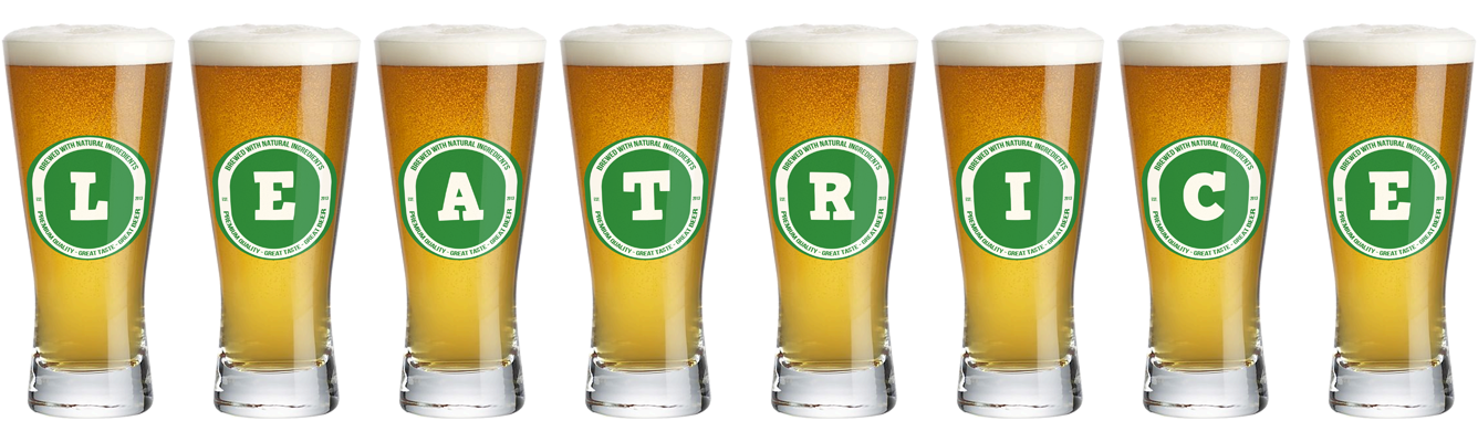 Leatrice lager logo