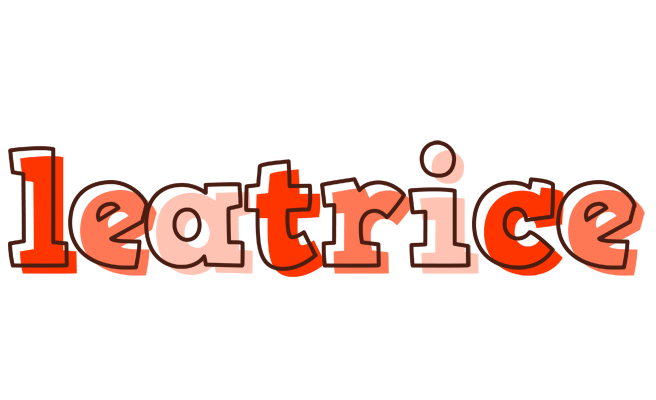Leatrice paint logo