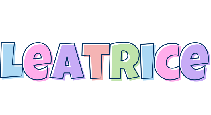 Leatrice pastel logo