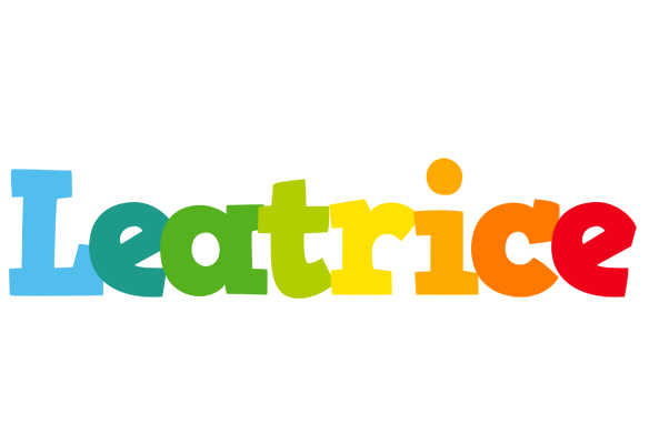 Leatrice rainbows logo