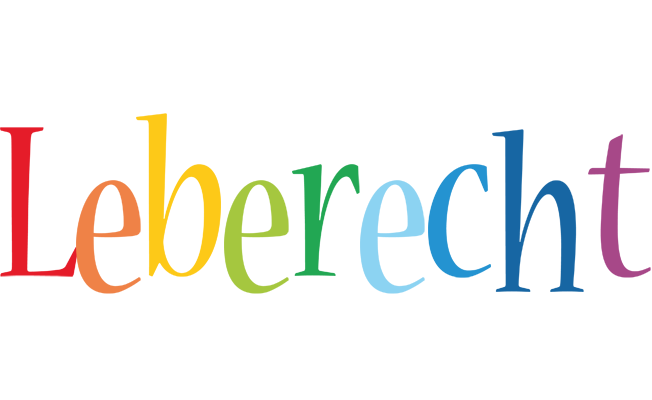 Leberecht birthday logo