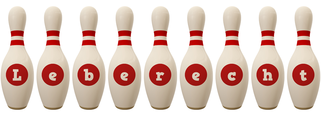Leberecht bowling-pin logo