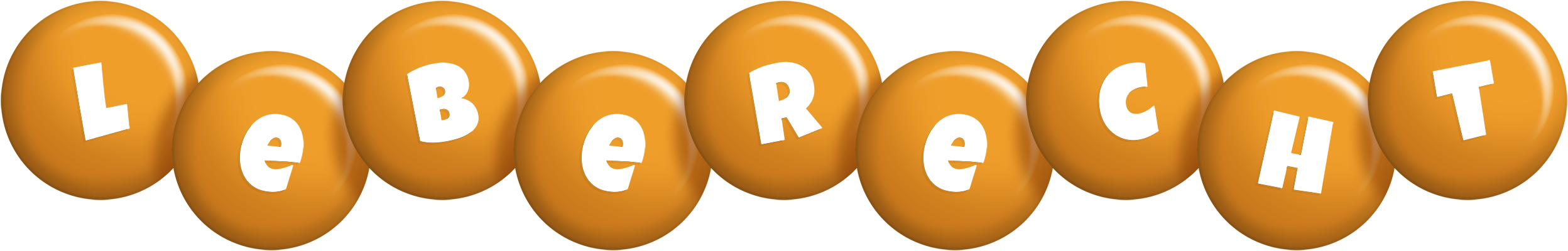 Leberecht candy-orange logo