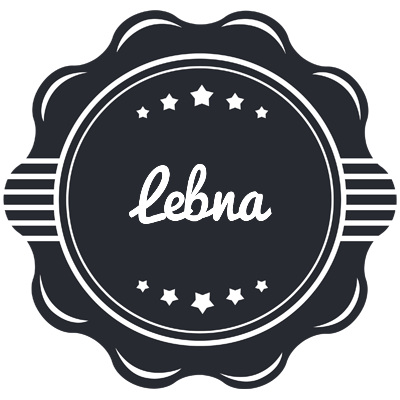 Lebna badge logo