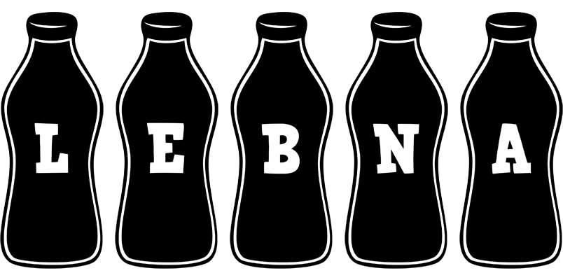 Lebna bottle logo