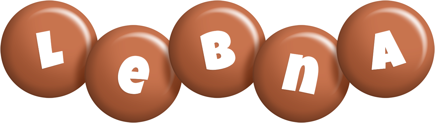 Lebna candy-brown logo