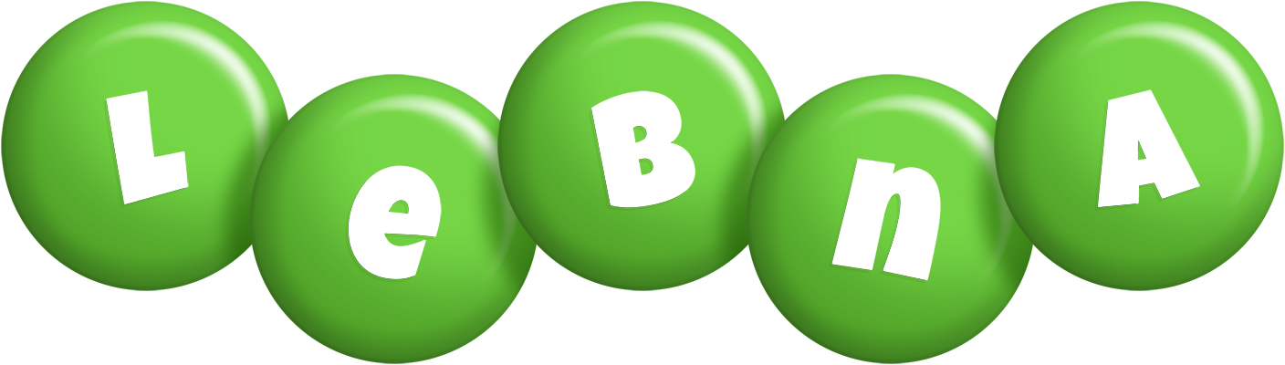 Lebna candy-green logo