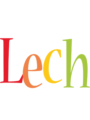 Lech birthday logo