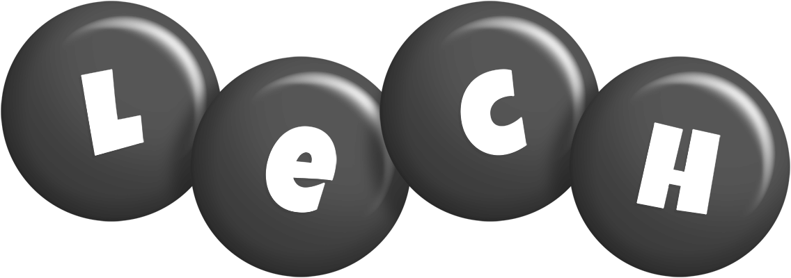 Lech candy-black logo