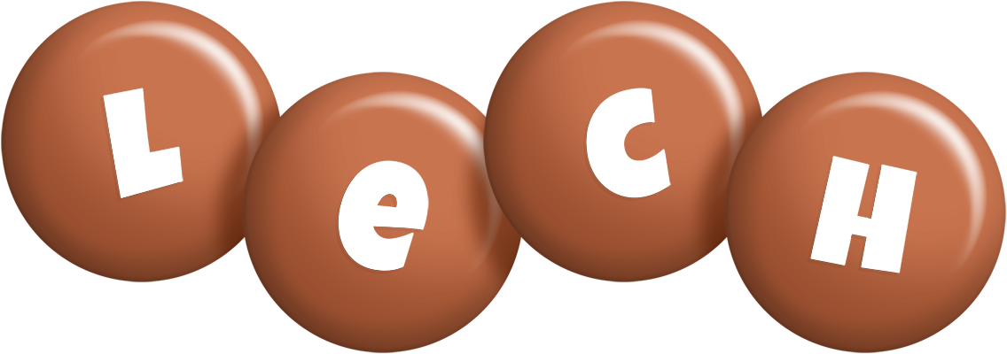 Lech candy-brown logo