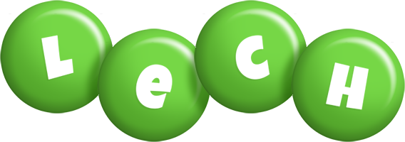 Lech candy-green logo