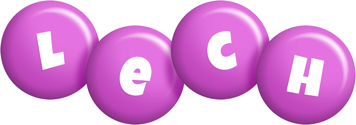 Lech candy-purple logo
