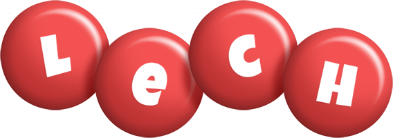 Lech candy-red logo
