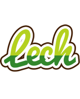 Lech golfing logo