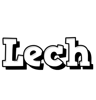 Lech snowing logo