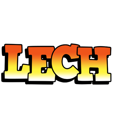 Lech sunset logo