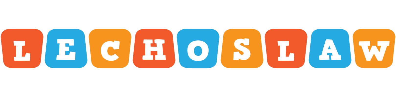 Lechoslaw comics logo