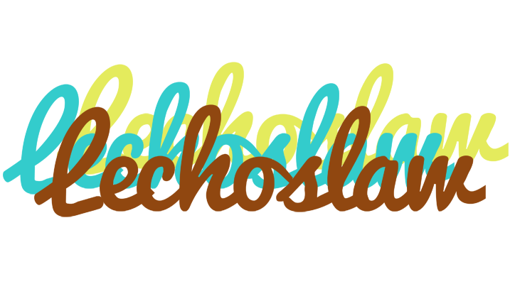 Lechoslaw cupcake logo