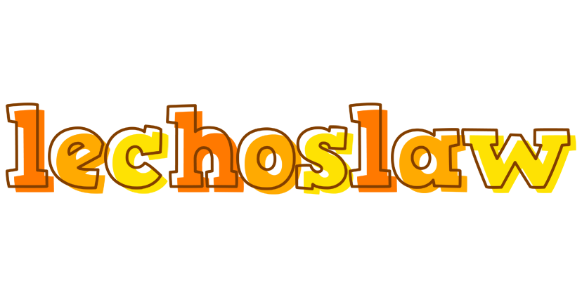 Lechoslaw desert logo