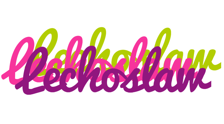 Lechoslaw flowers logo