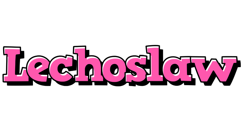 Lechoslaw girlish logo