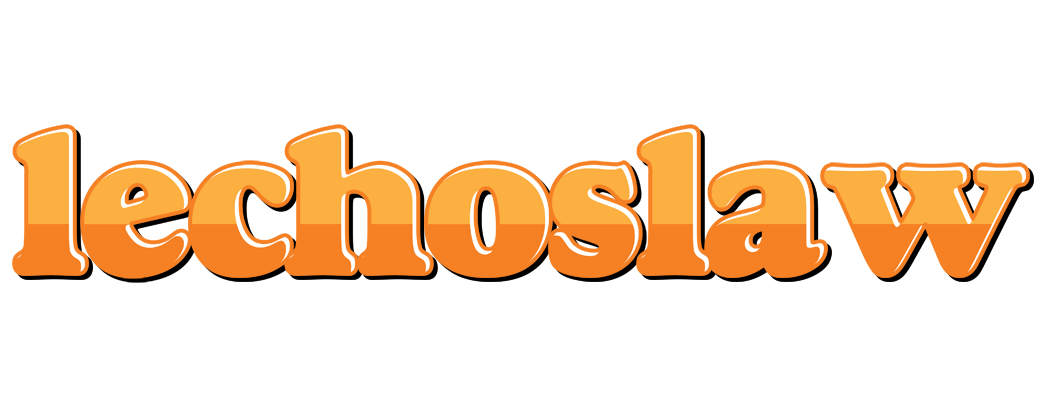 Lechoslaw orange logo