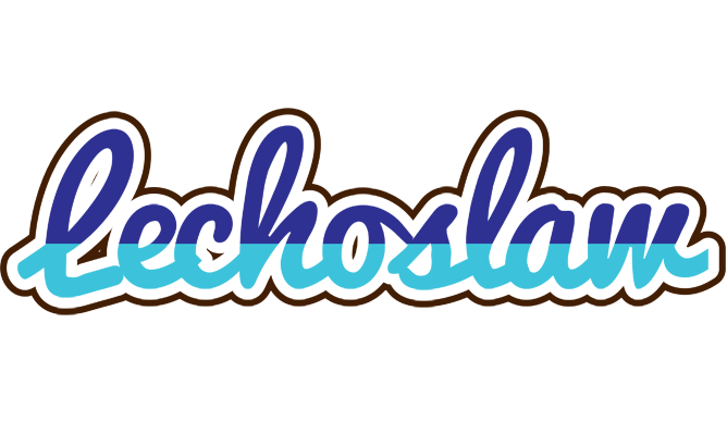 Lechoslaw raining logo