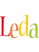 Leda birthday logo